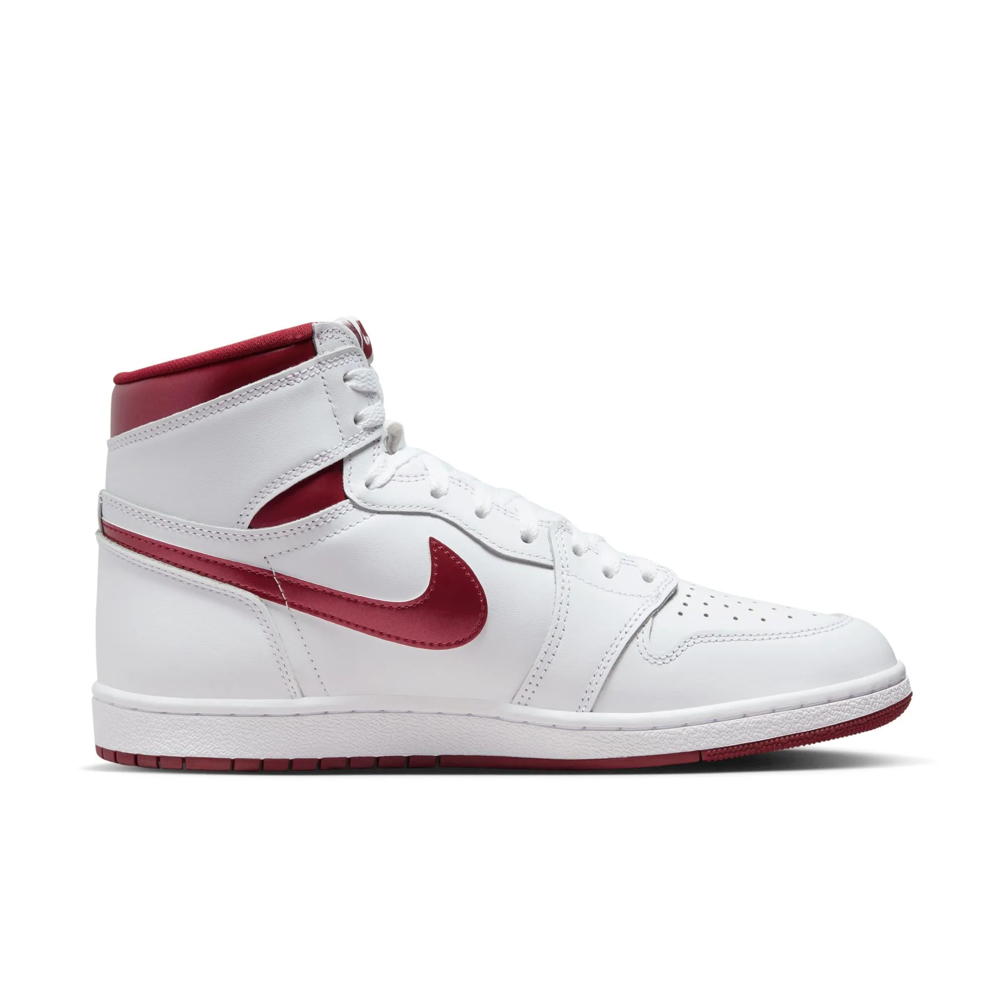 Air Jordan 1 Hi 85 (White/Team Red/White)