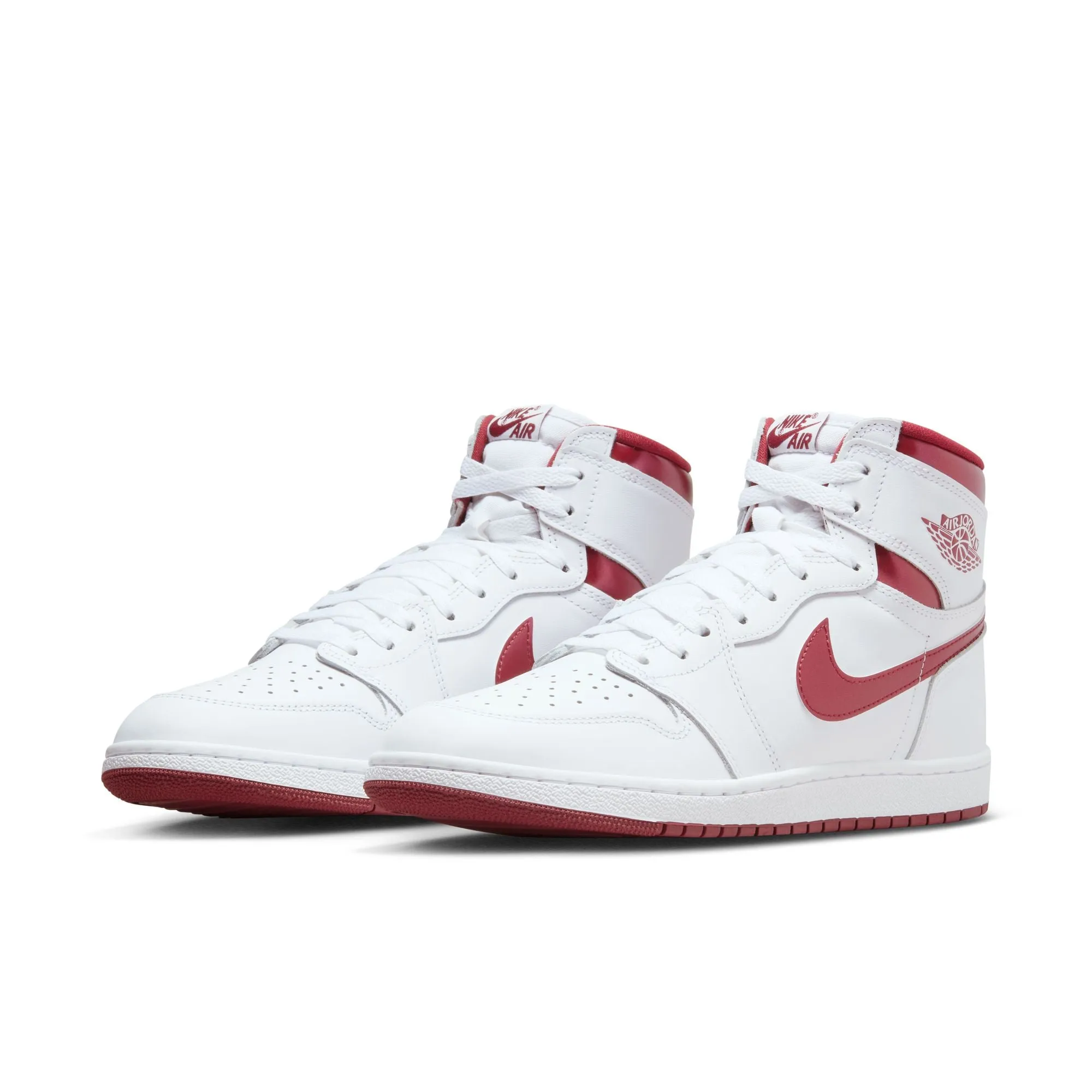 Air Jordan 1 Hi 85 (White/Team Red/White)