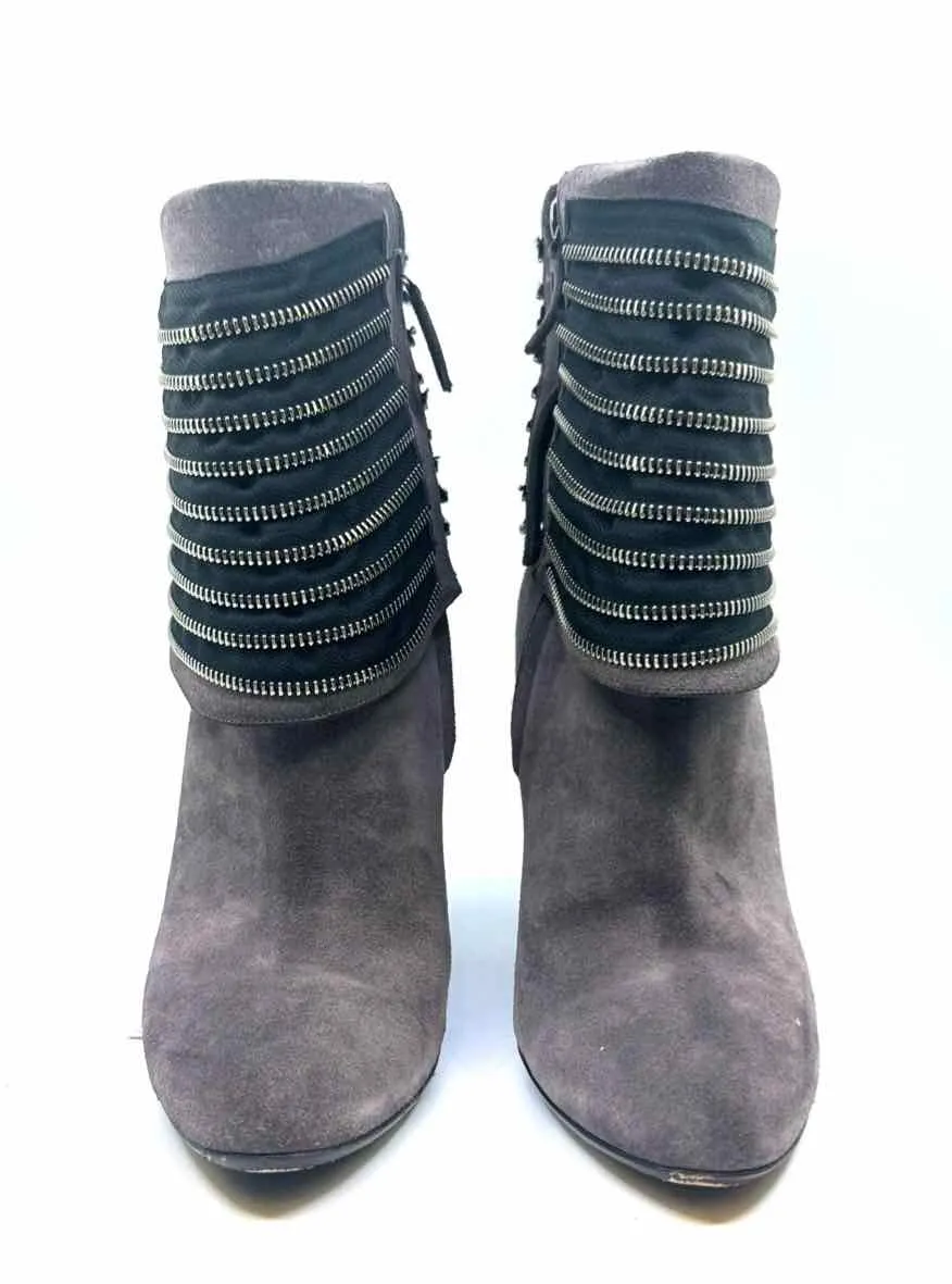 ALEXANDRA NEEL Suede Ankle Boot | Size 8.5