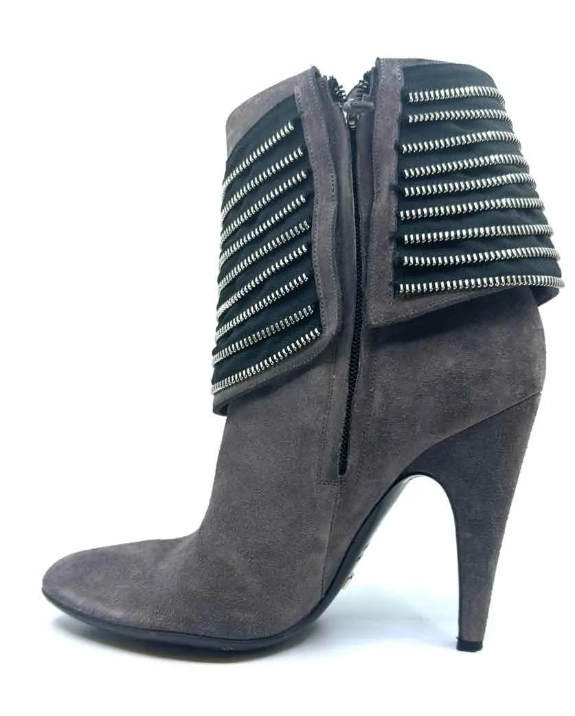 ALEXANDRA NEEL Suede Ankle Boot | Size 8.5