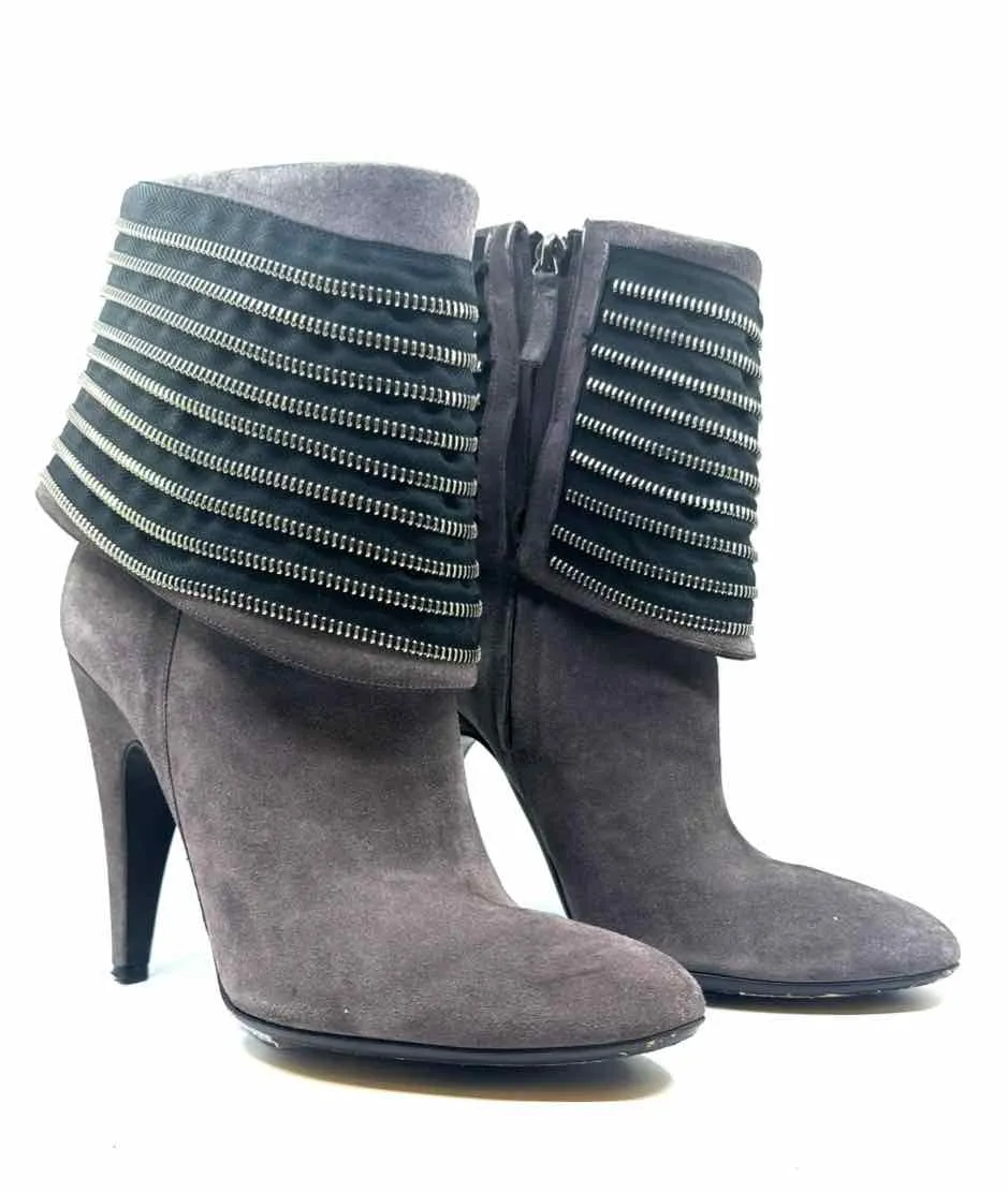 ALEXANDRA NEEL Suede Ankle Boot | Size 8.5