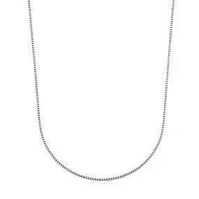 Aura by Martin Binder Gold 1.0mm Box Chain Necklace