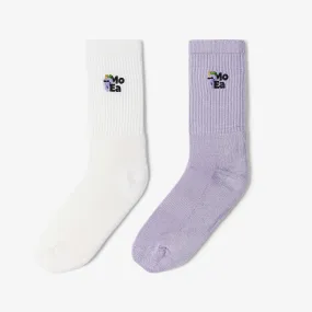 Bamboo socks x2 pairs // Grapes Bundle