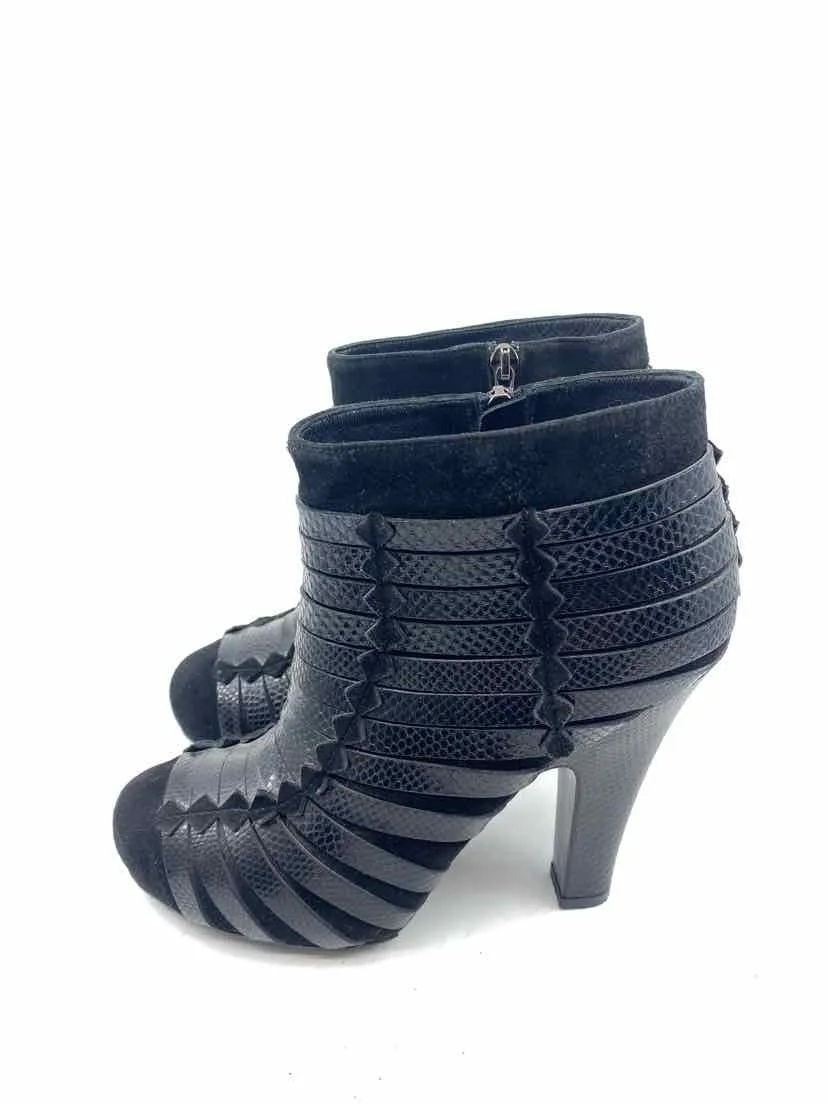 BOTTEGA VENETA Black Ankle Boot | 7