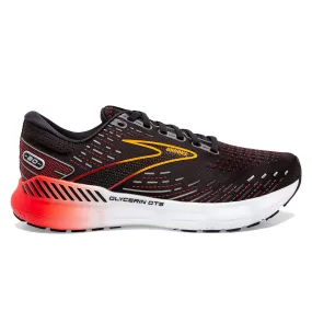 Brooks Glycerin GTS 20 Mens | Black/blackened Pearl/fiery Red