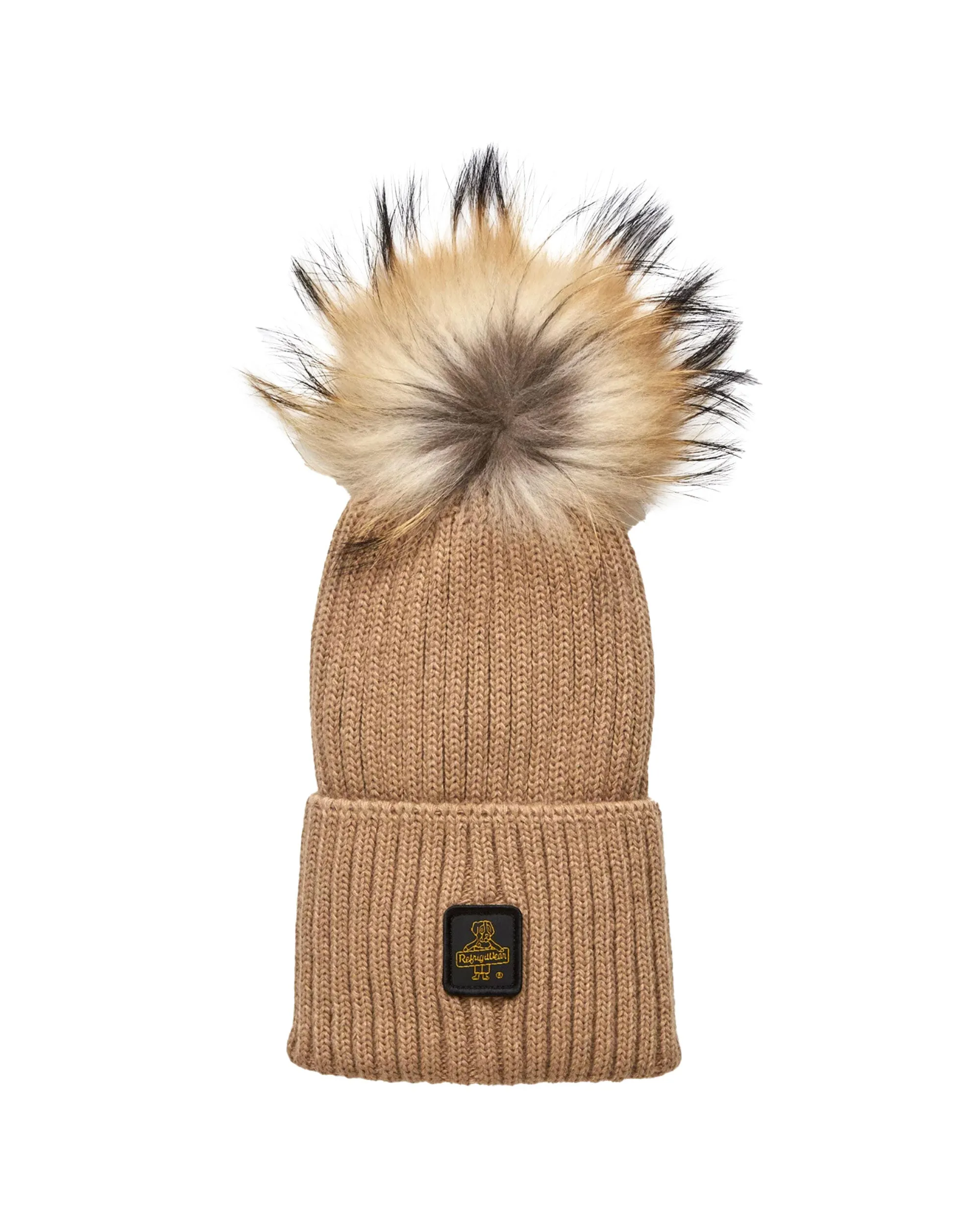 Cappello Donna Refrigiwear Snow Flake Pon Pon Beige