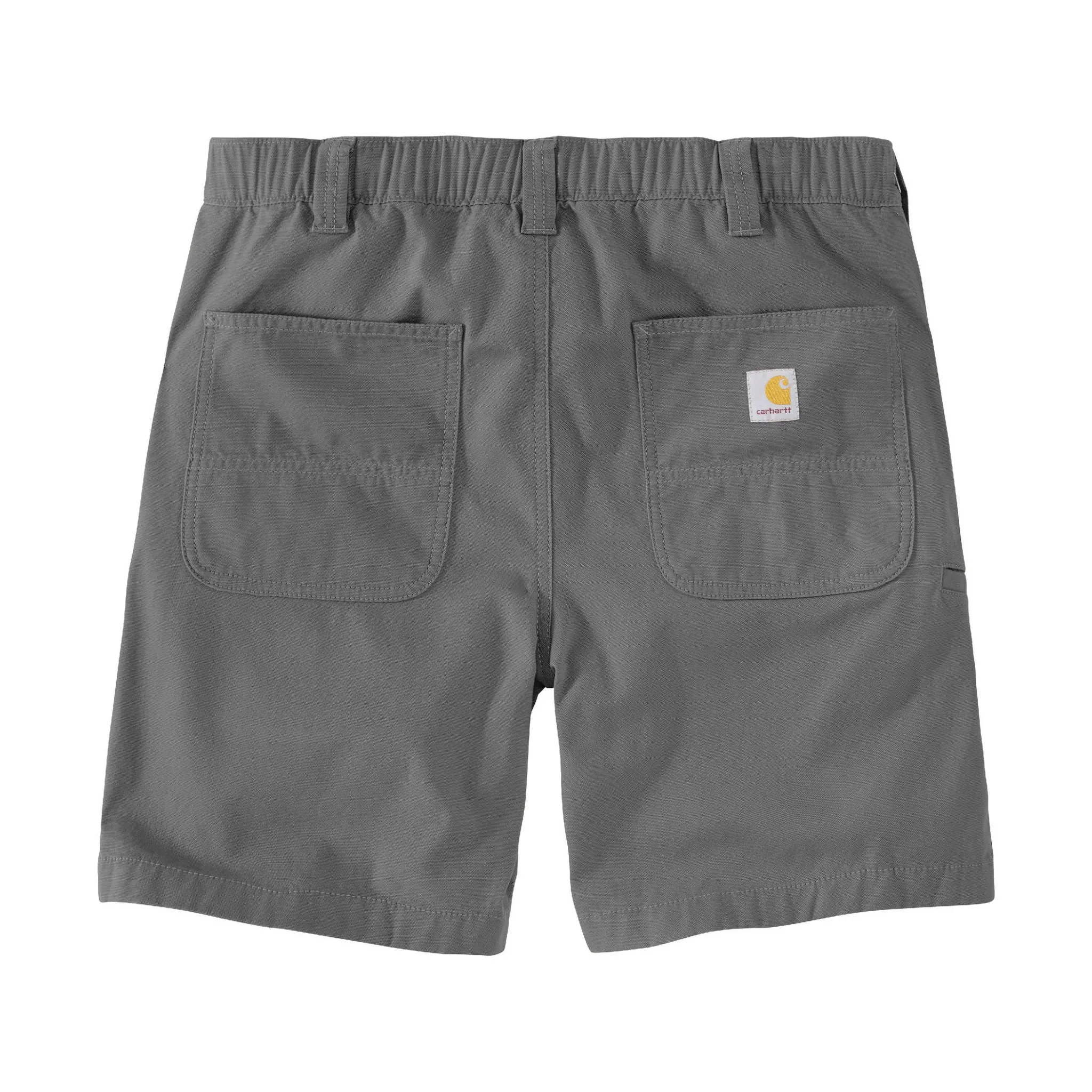 Carhartt Men's Rugged Flex Relaxed Fit Canvas Work Short - Steel