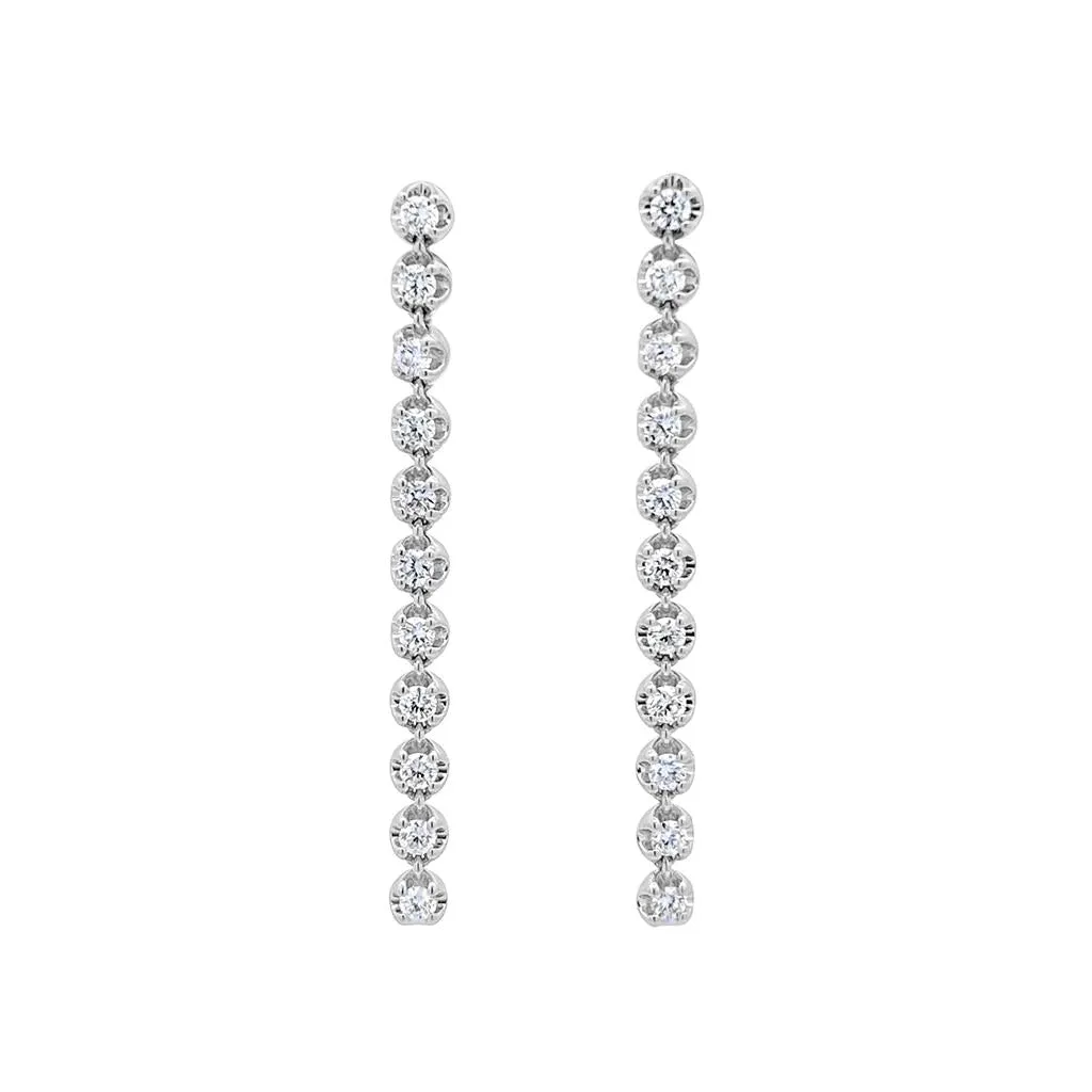 Clara by Martin Binder Diamond Dangle Earrings (0.64 ct. tw.)