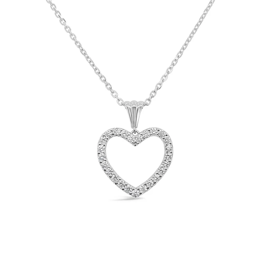 Clara by Martin Binder Diamond Heart Pendant (1.10 ct. tw.)