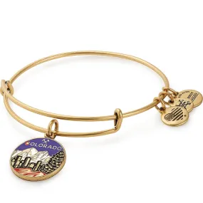 Colorado Mountains Charm Bangle