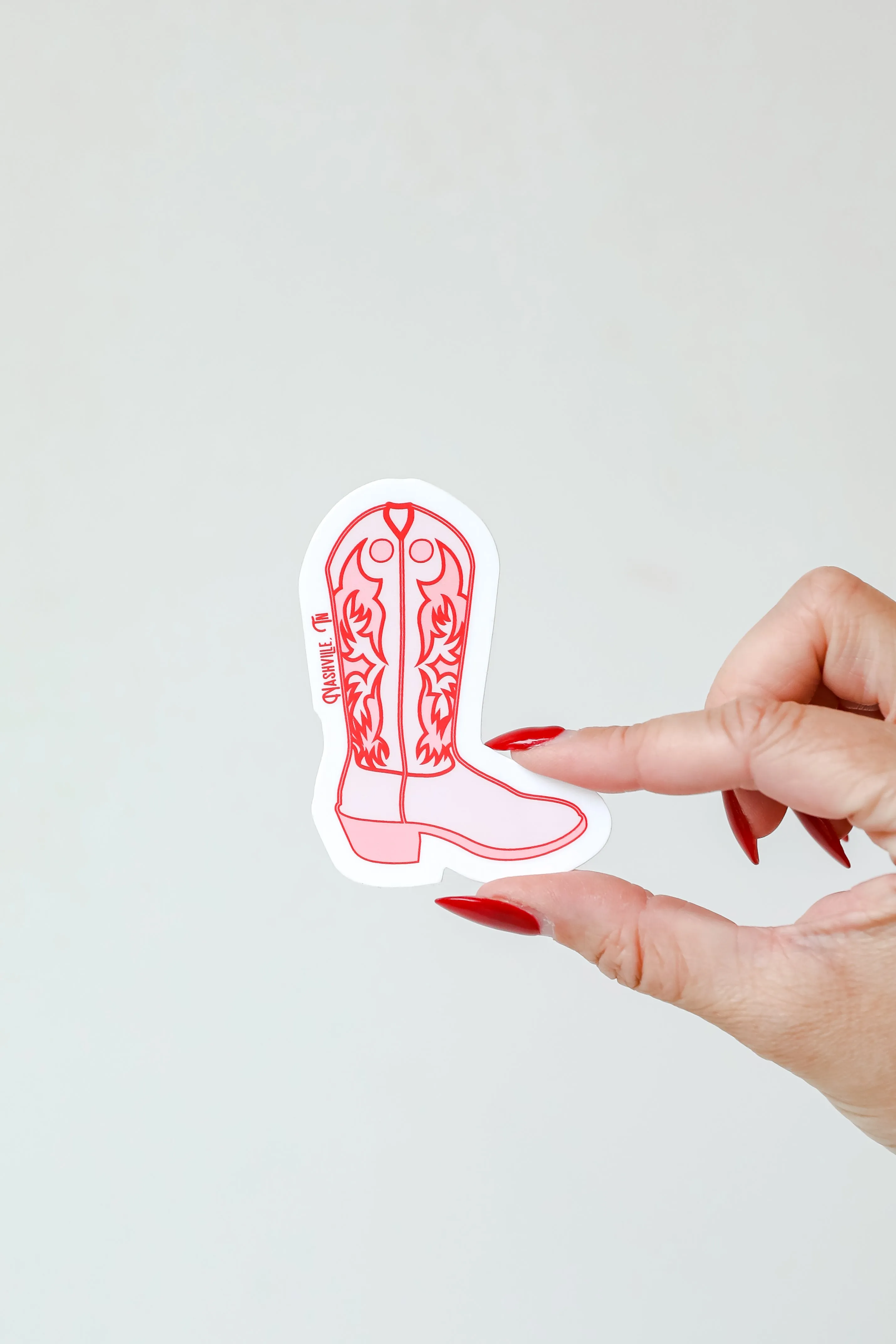 Cowgirl Boot Sticker