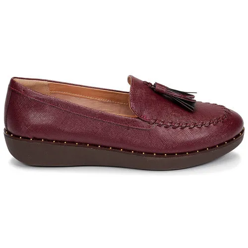 FitFlop Petrina Loafer (Berry & Black)