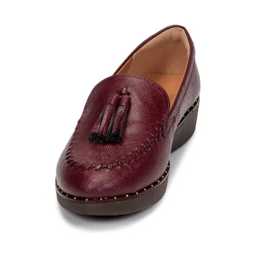 FitFlop Petrina Loafer (Berry & Black)