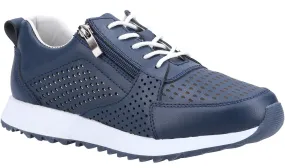 Fleet & Foster June Womens Leather Casual Trainer