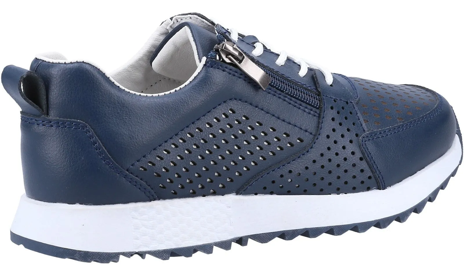 Fleet & Foster June Womens Leather Casual Trainer