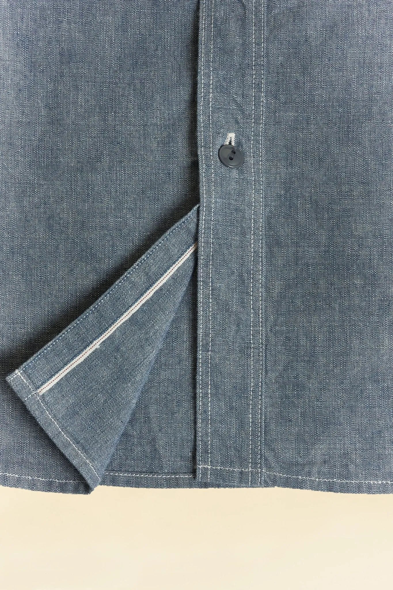 Fullcount Heavy Duty Chambray Shirt - Indigo Blue