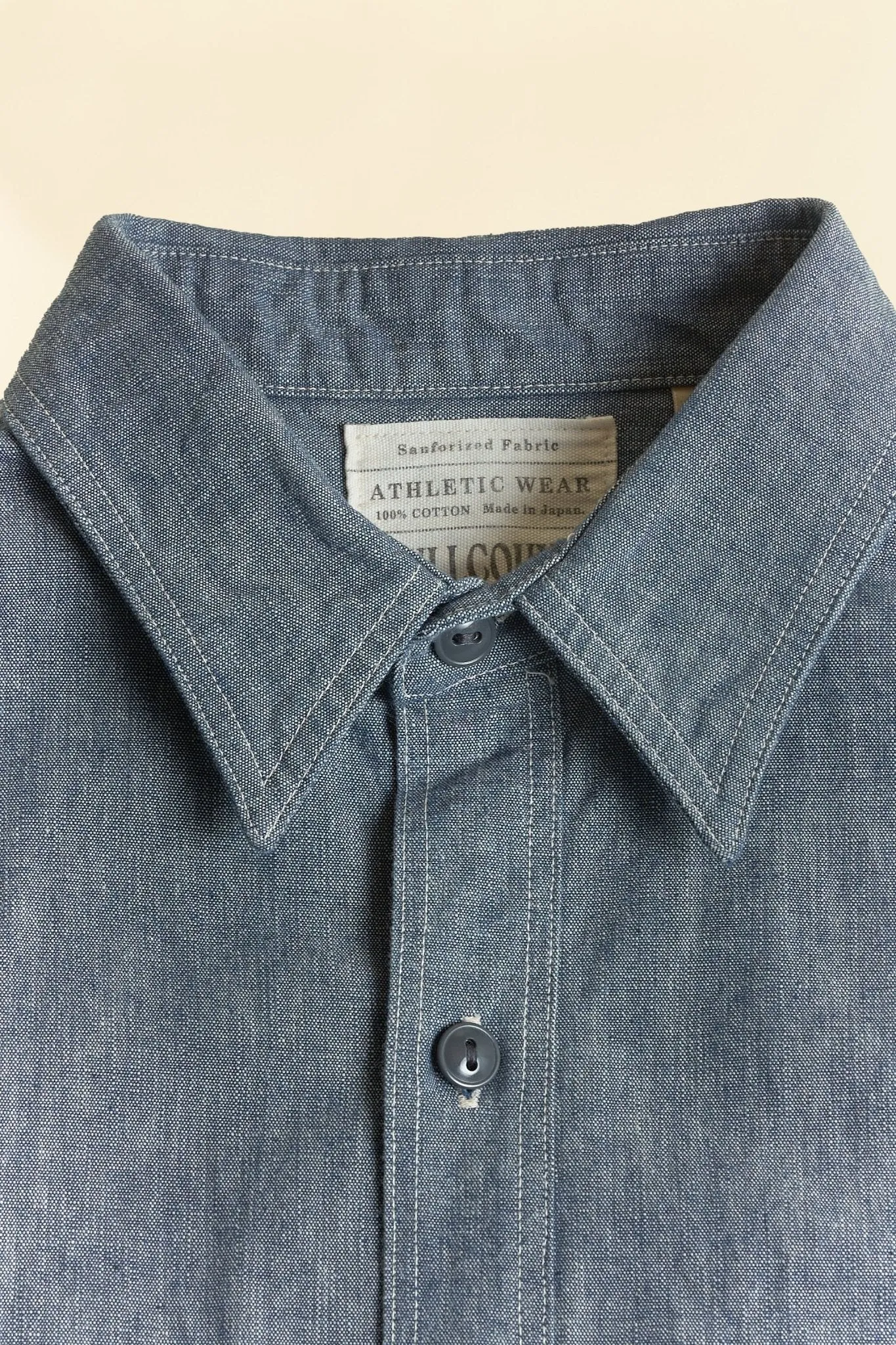 Fullcount Heavy Duty Chambray Shirt - Indigo Blue