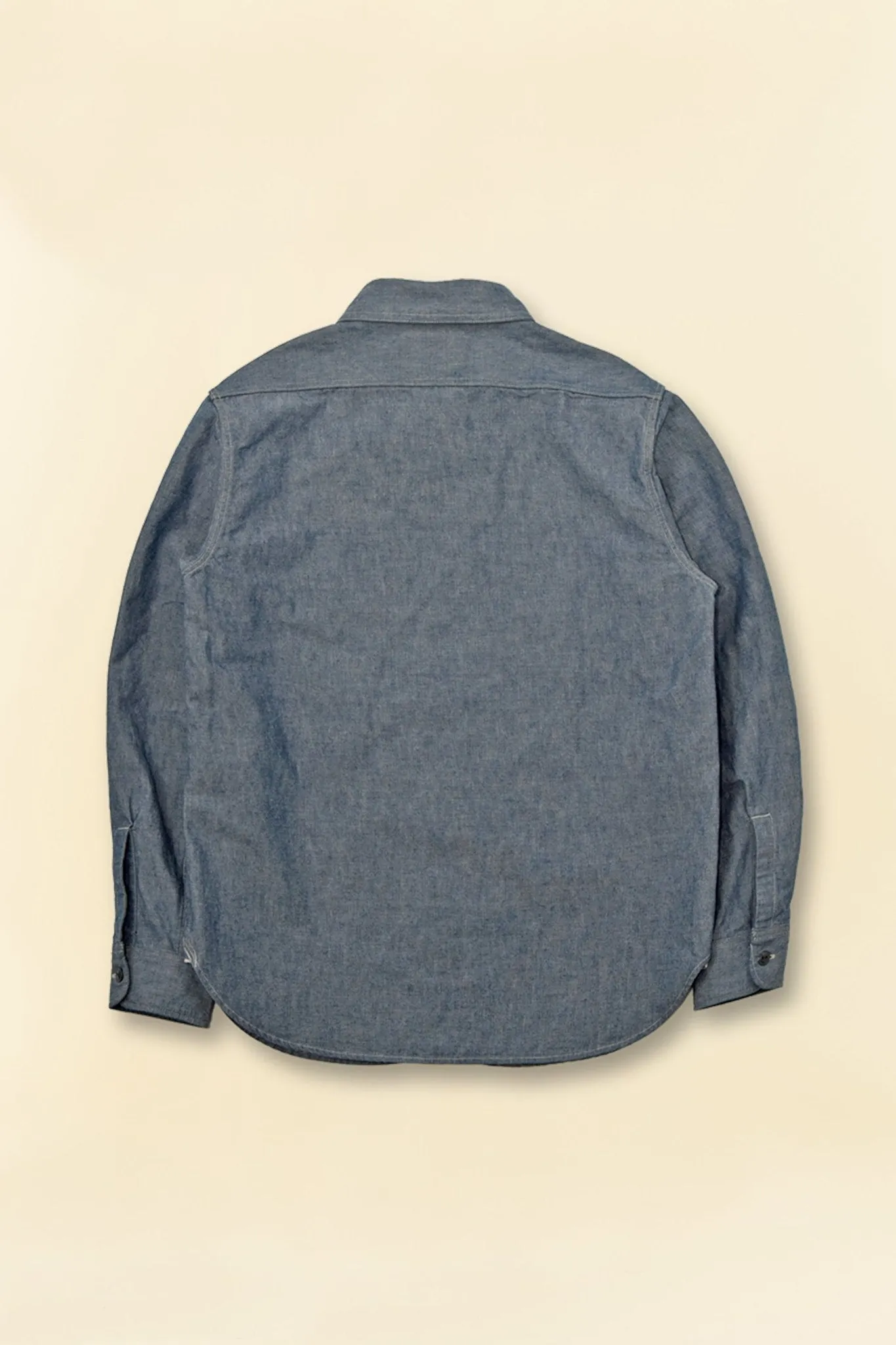 Fullcount Heavy Duty Chambray Shirt - Indigo Blue