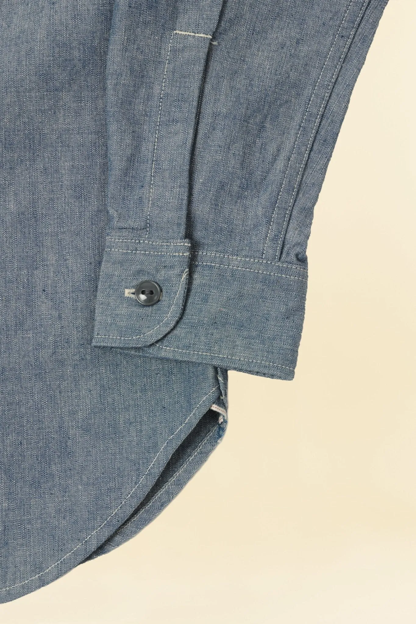 Fullcount Heavy Duty Chambray Shirt - Indigo Blue