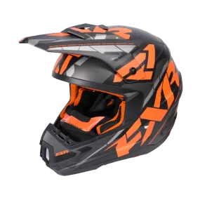 FXR Torque Core Helmet Blk/FloOrg