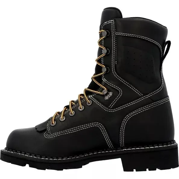 Georgia Boot Men's Logger Waterproof Made in USA Work Boot GB00603