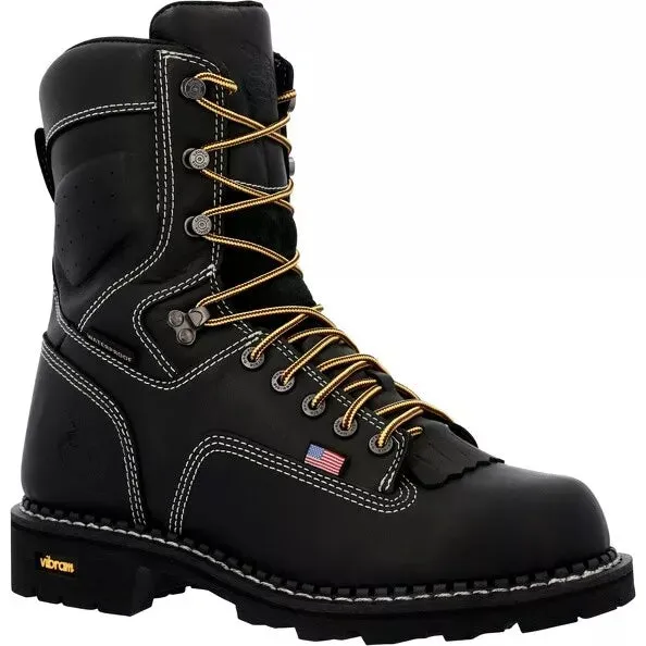 Georgia Boot Men's Logger Waterproof Made in USA Work Boot GB00603