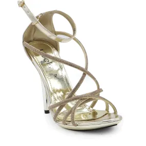 Golden Bridal Sandal 066631