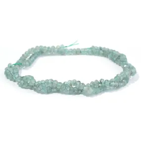 Green Kyanite 4mm Rondelle Faceted AA Grade - 15-16 Inch