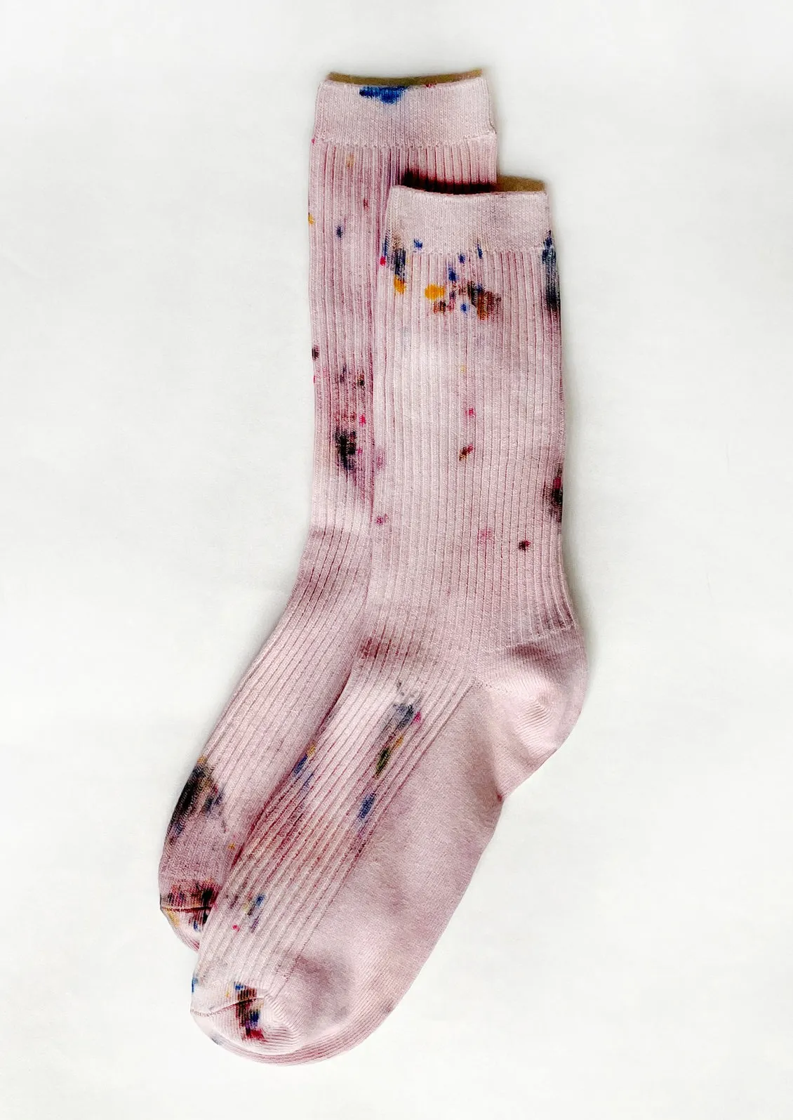 Hand Dyed Cotton Socks