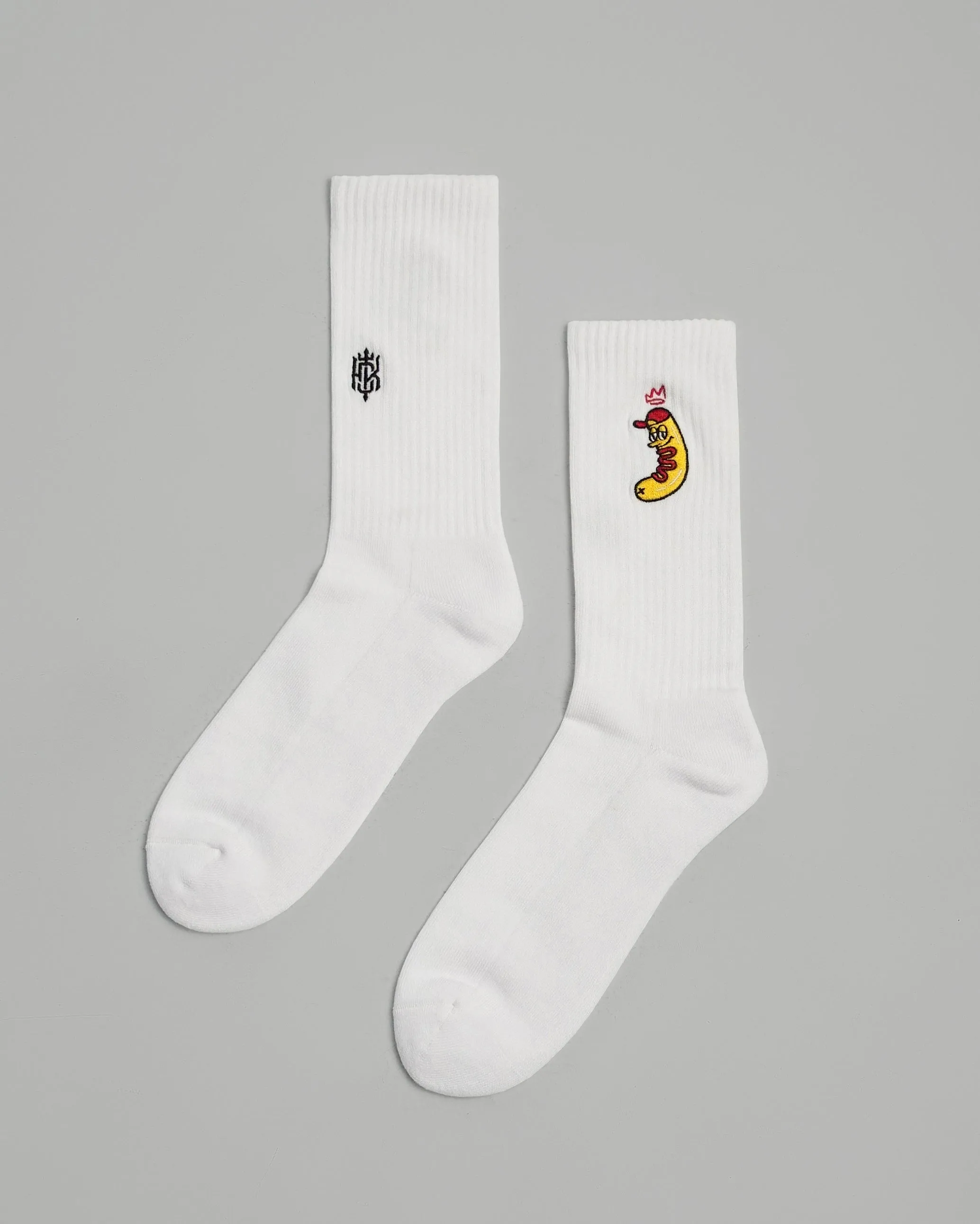 HDK Embroidery Logo Crew Socks