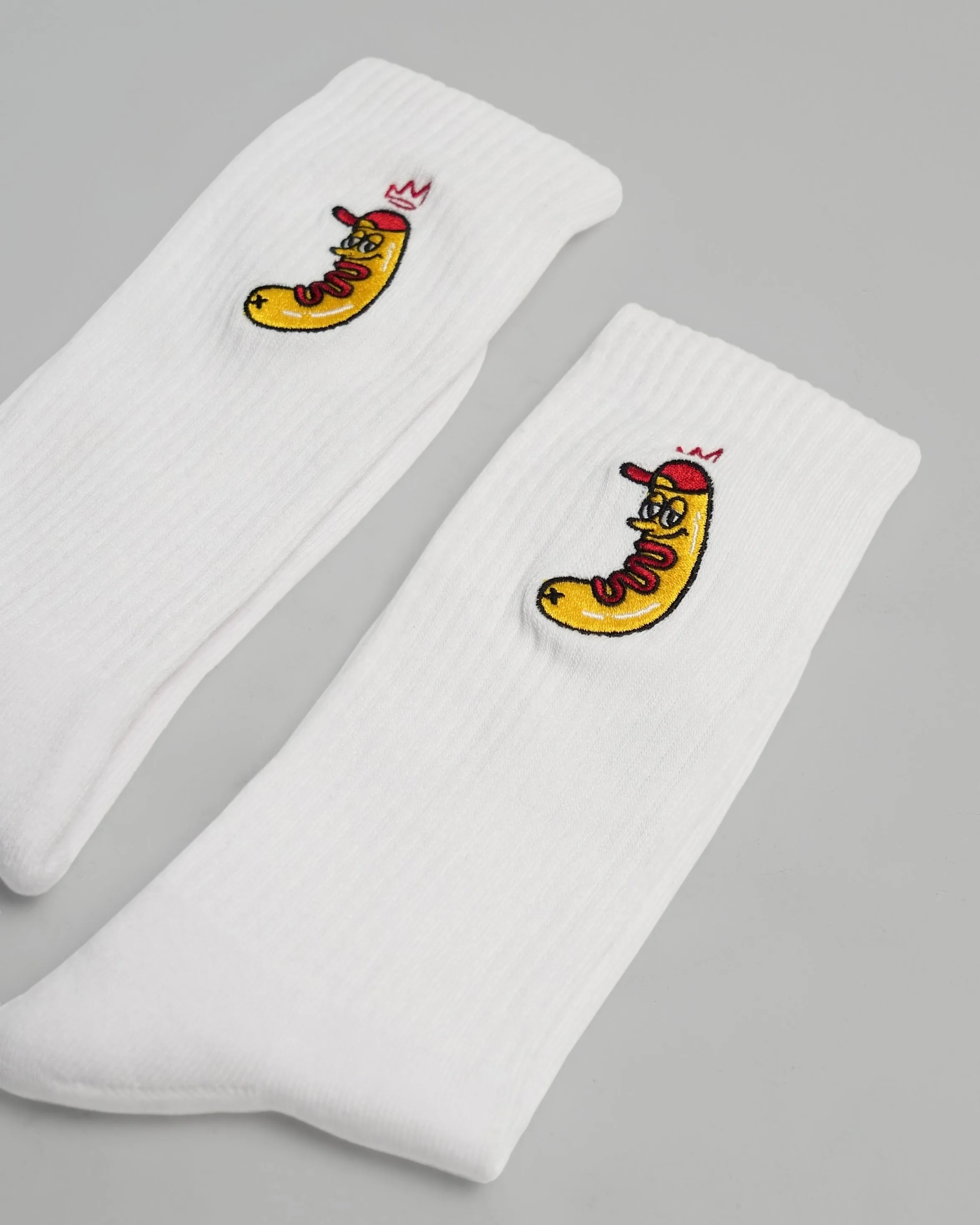 HDK Embroidery Logo Crew Socks