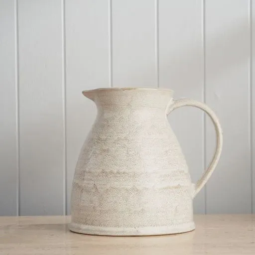 Heirloom Tall Jug - Snow