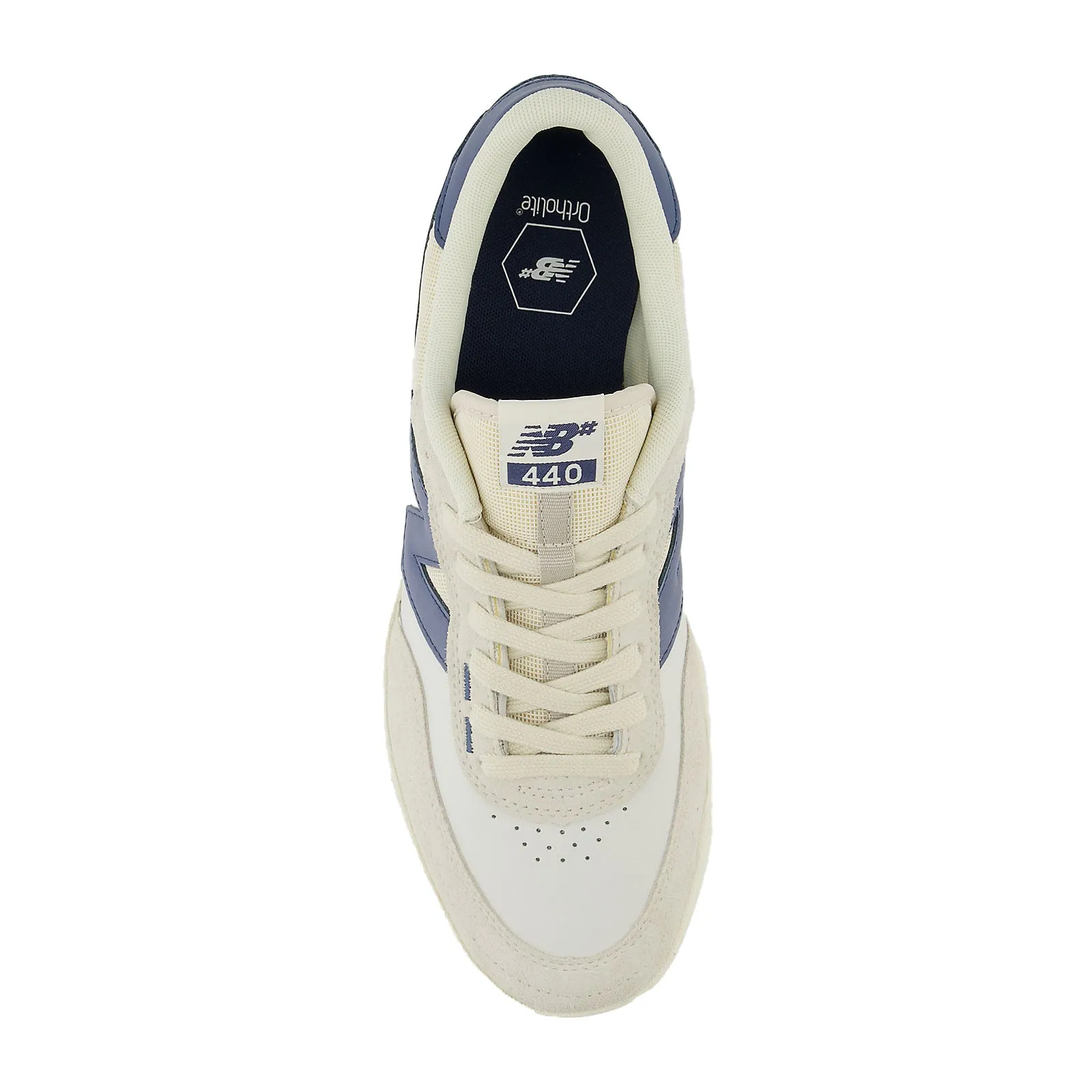 New Balance Numeric NM440SSN v2 Wide White/Blue  2E Width