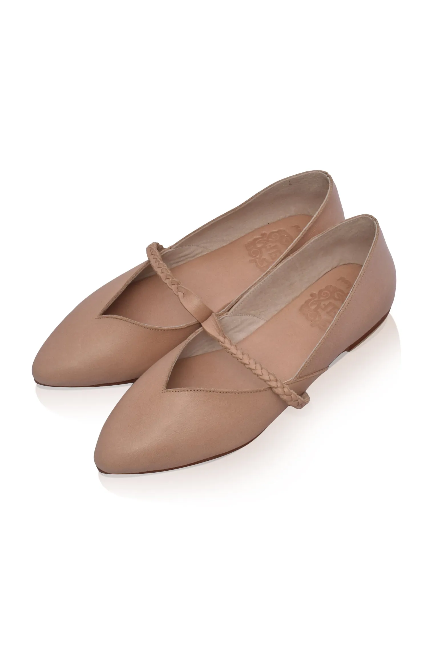 New Love Leather Ballet Flats (Sz. 7 & 9)