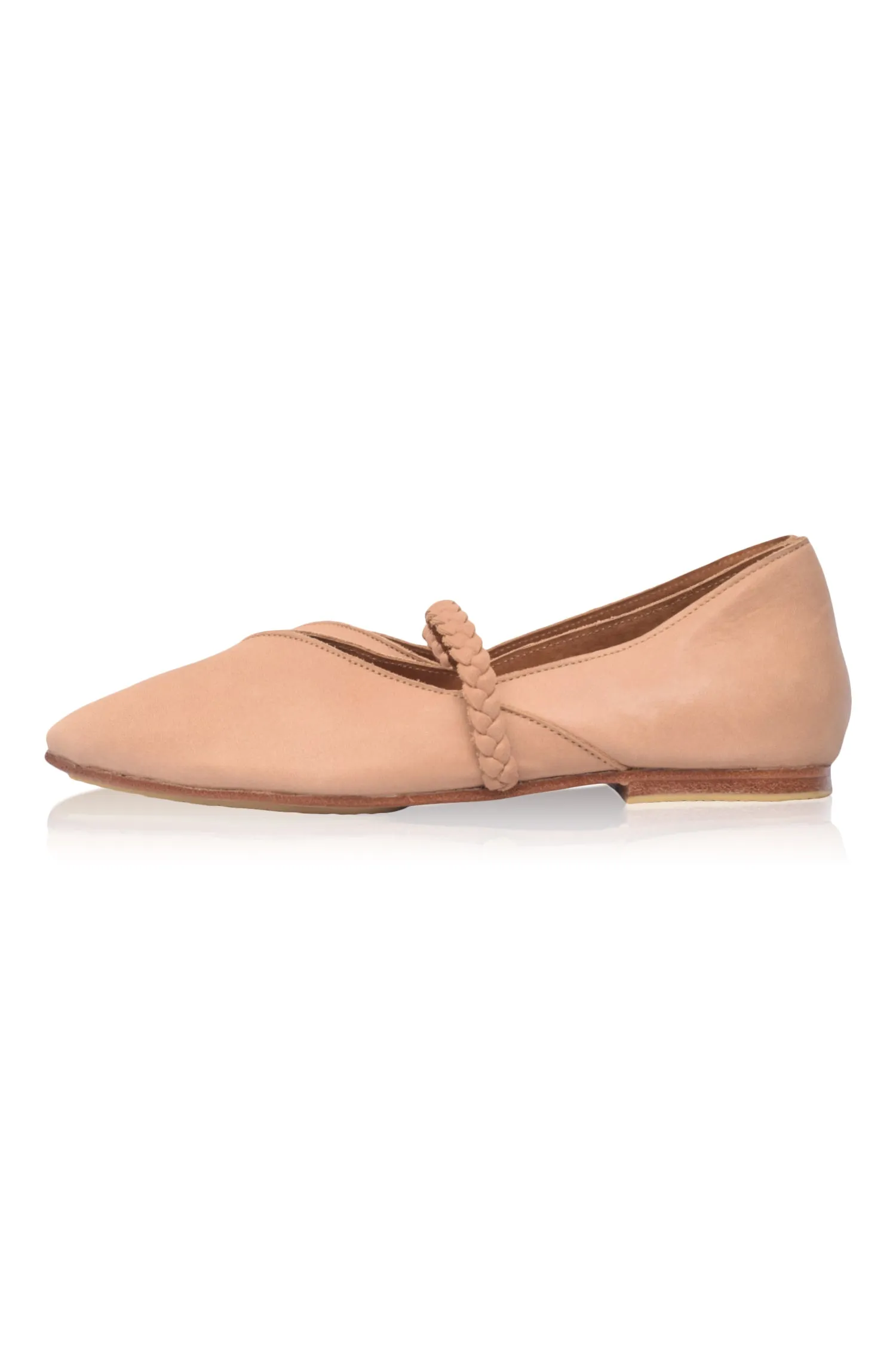 New Love Leather Ballet Flats (Sz. 7 & 9)