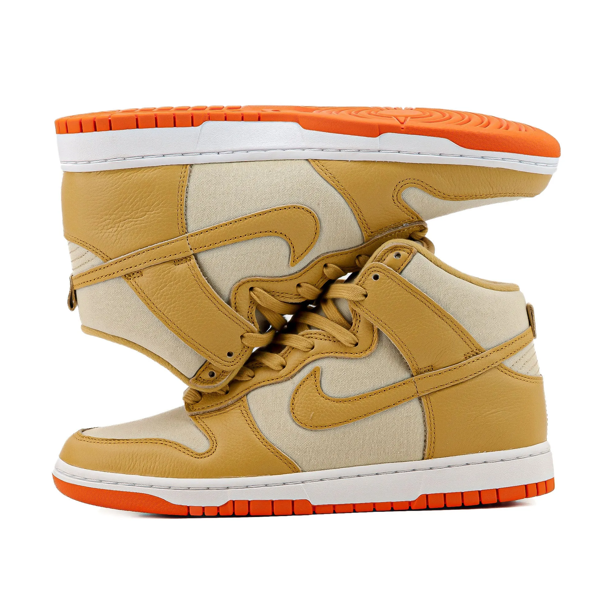 Nike Dunk High Retro PRM "Gold Canvas" DV7215-700