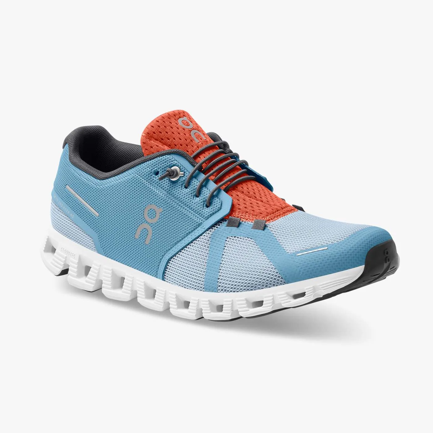 On Running Men's Cloud 5 Push Shoes - Niagara / Chambray