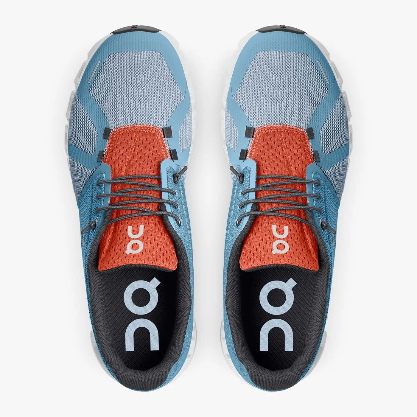 On Running Men's Cloud 5 Push Shoes - Niagara / Chambray