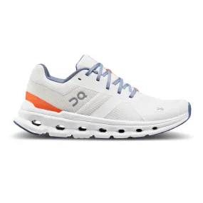 On Running Men's Cloudrunner Wide Shoes - Undyed White / Flame