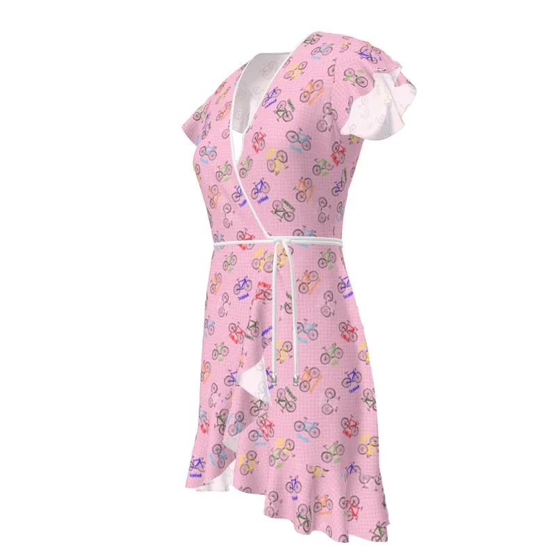 Polyglot Cyclist Tea Dress