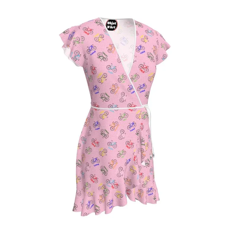 Polyglot Cyclist Tea Dress