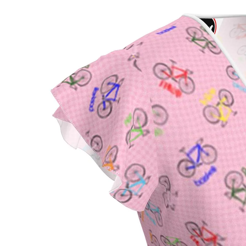 Polyglot Cyclist Tea Dress