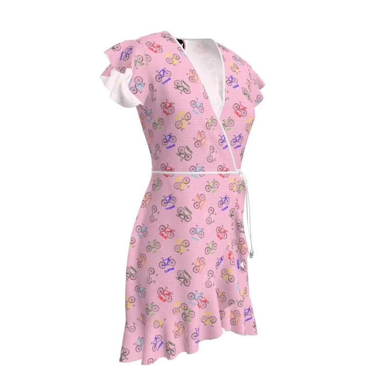 Polyglot Cyclist Tea Dress