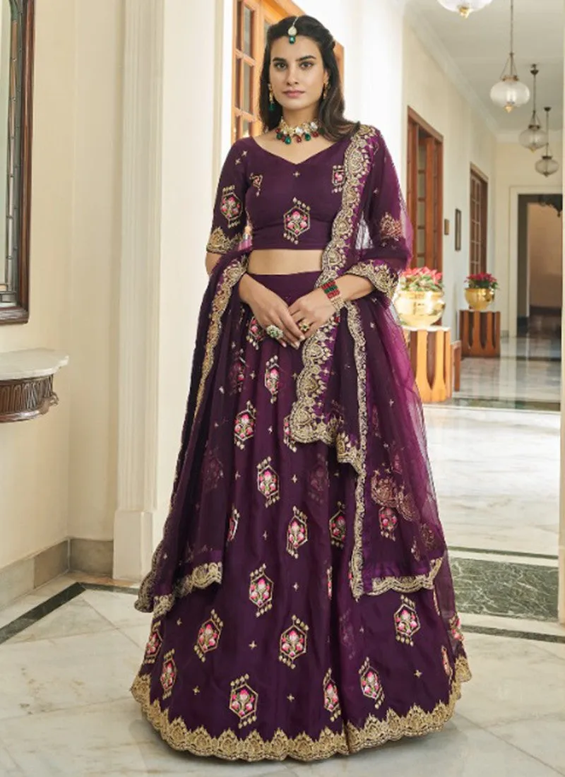 Pure Organza Designer Lehenga Choli