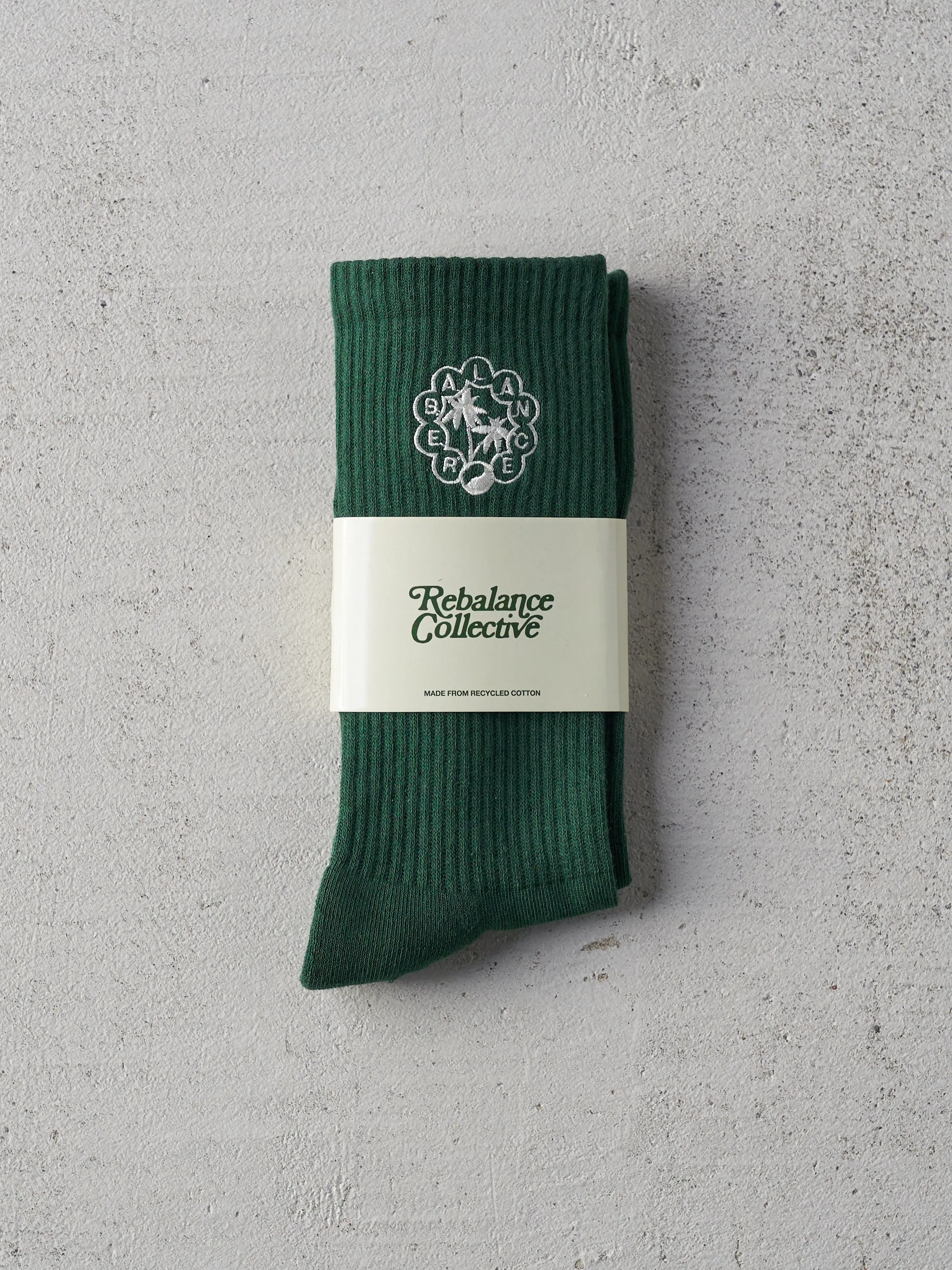 Recycled Rebalance Crew Socks