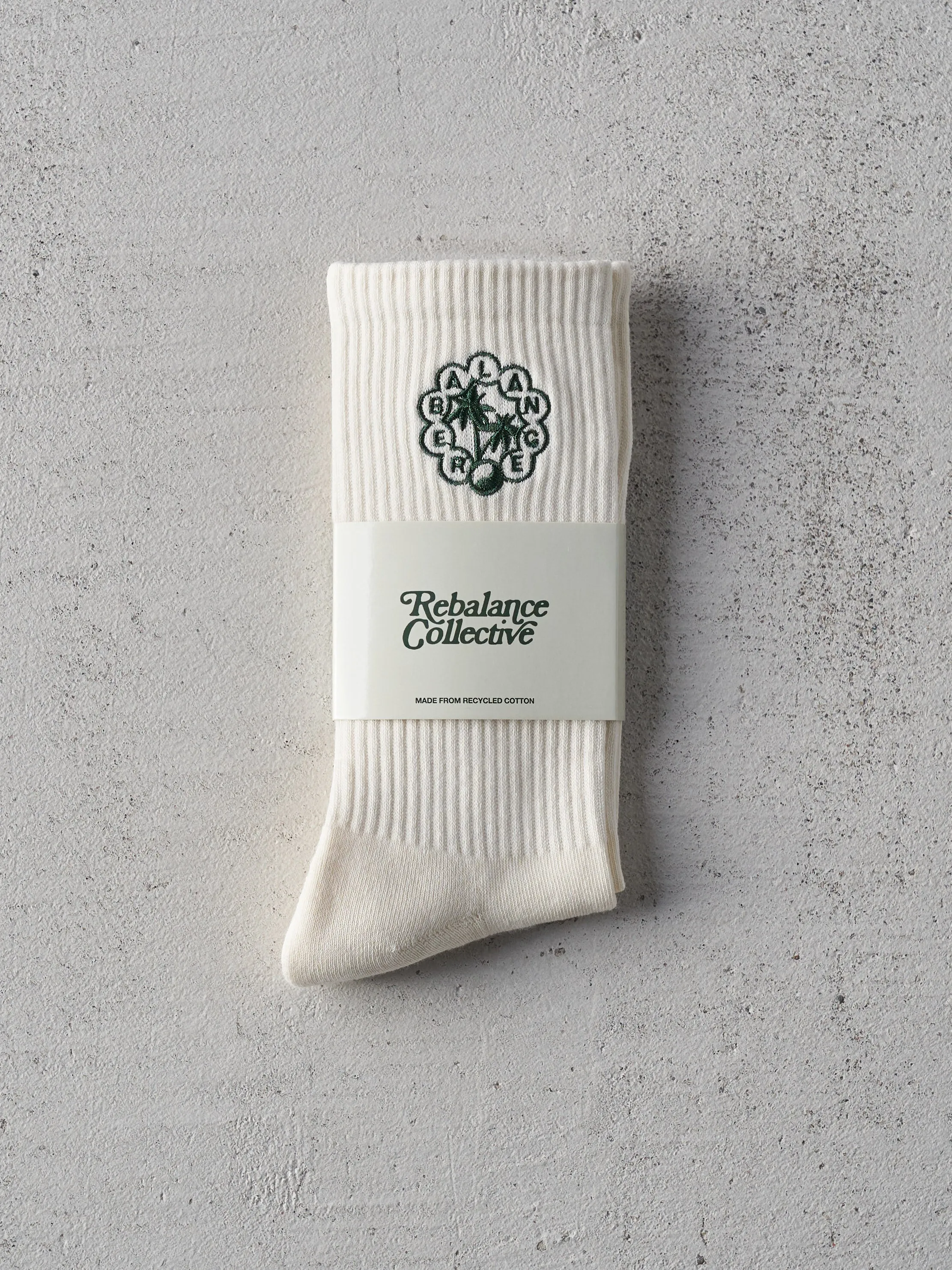 Recycled Rebalance Crew Socks