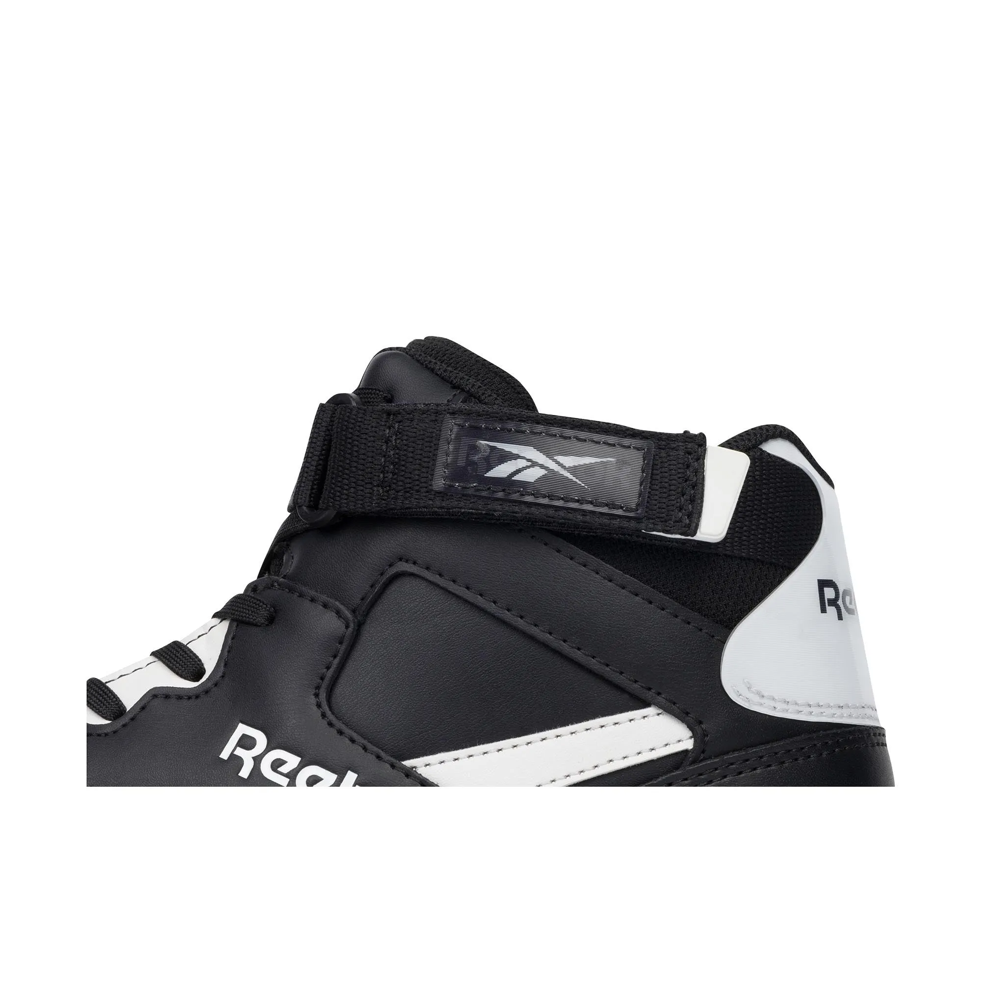 Reebok Work BB4500 High Top Composite Toe Black White Holographic