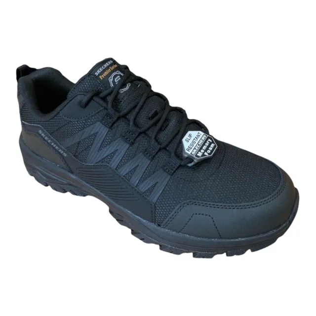 Skechers Fannter work shoe with reinforced toe 200000EC/BLK black