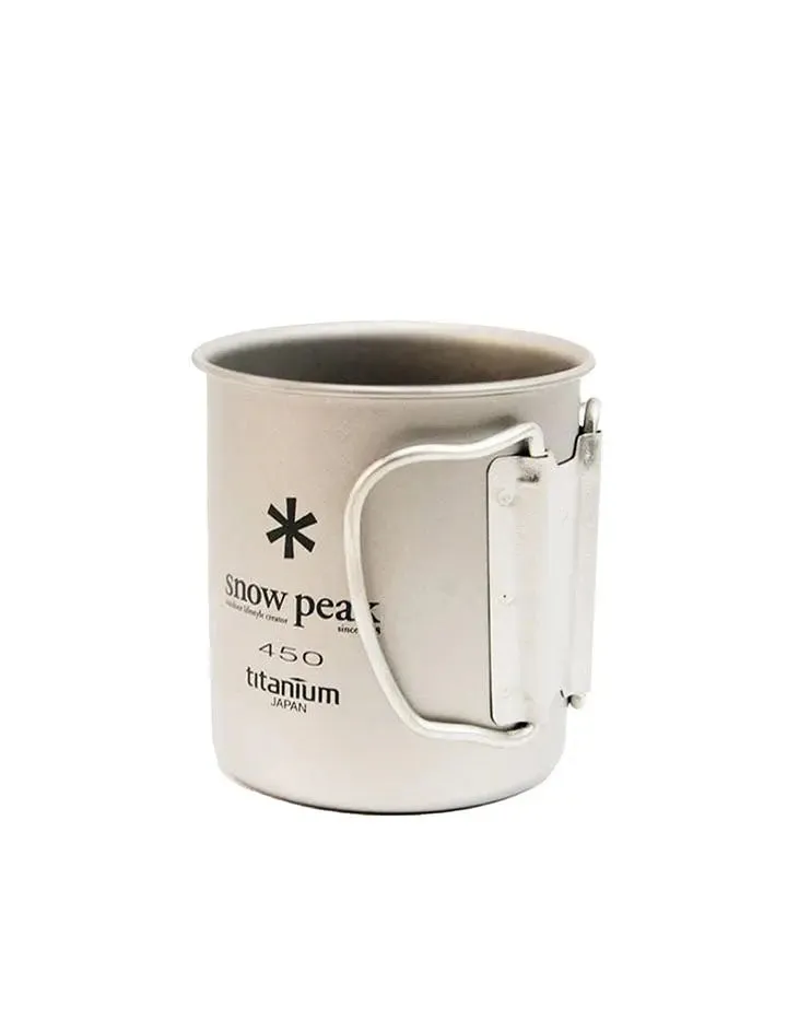 Snow Peak Single Wall 450 Mug Titanium