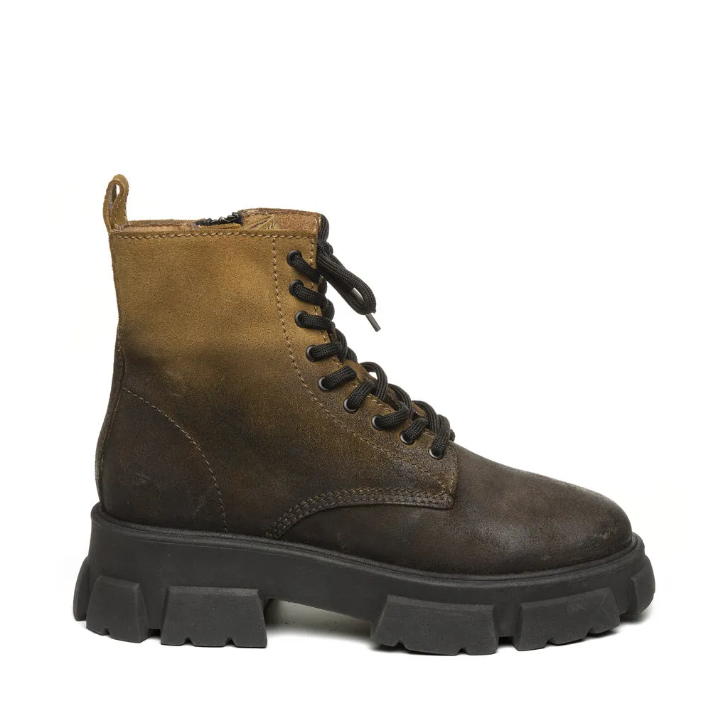 Tanker-MG Ankle Boot CAMEL/BLACK